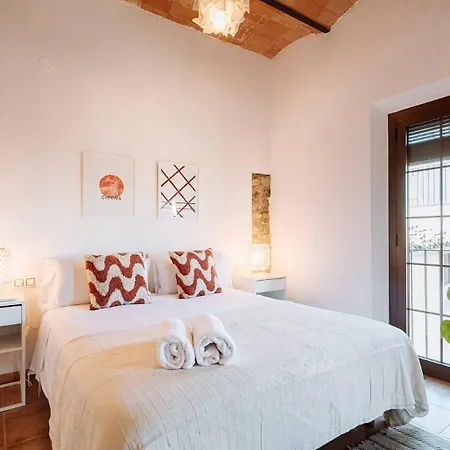 Lejlighed Romantic Duplex With Terrace And Great Views Girona